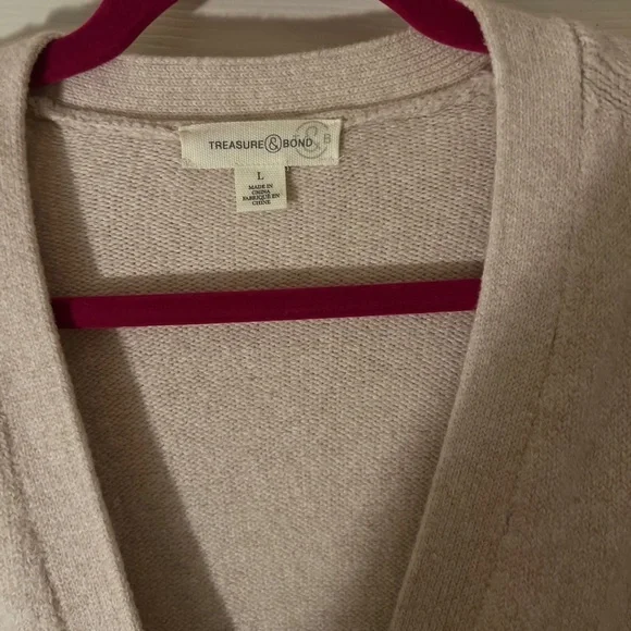Treasure and bond cozy front button cardigan​​​​​ - Picture 4 of 12